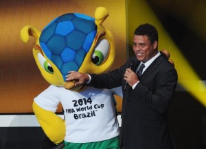 Brazil World Cup mascot Ronaldo