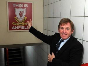 This is Anfield tunnel Dalglish