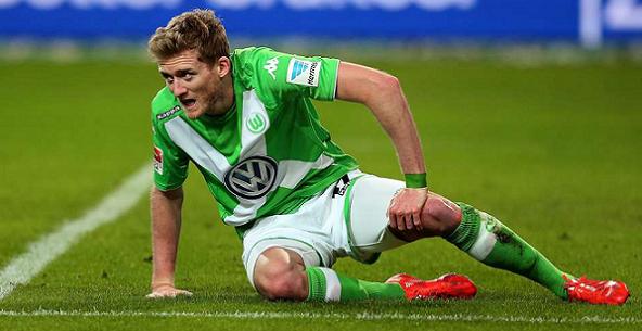 Andre Schurrle Wolfsburg Champions League