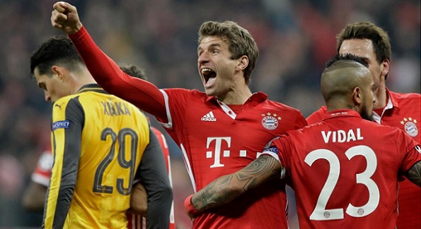 Arsenal Bayern Champions League betting prediction