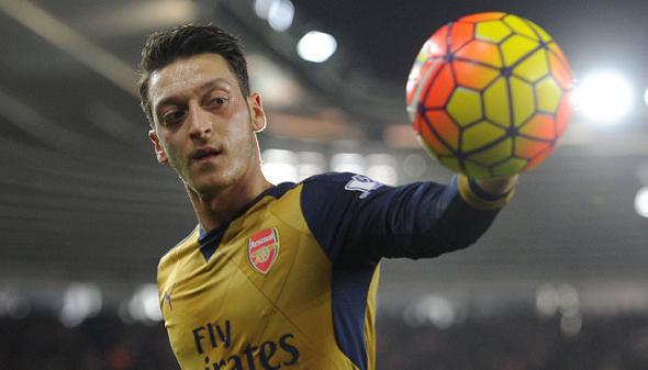 sunderland arsenal ozil