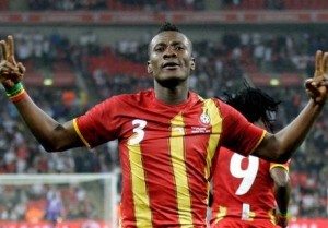 Asamoah Gyan Ghana goal