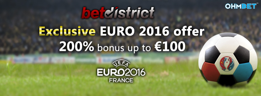 Euro 2016 promotion freebets