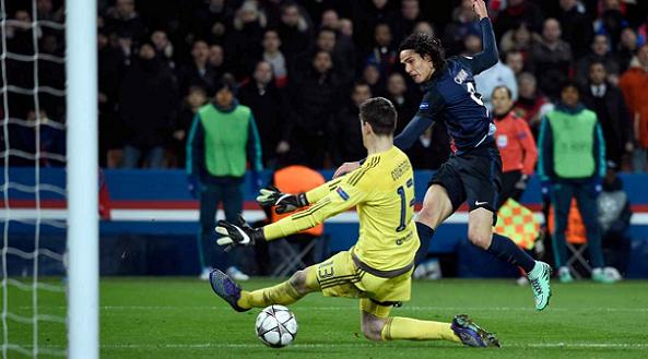 Cavani Chelsea PSG goal