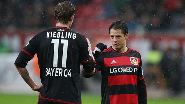 Chicharito Kiessling Leverkusen