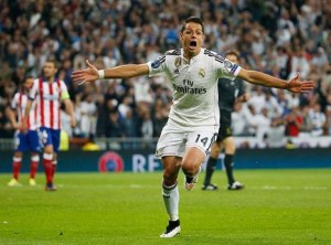 Chicharito Hernandez goal Real Atletico