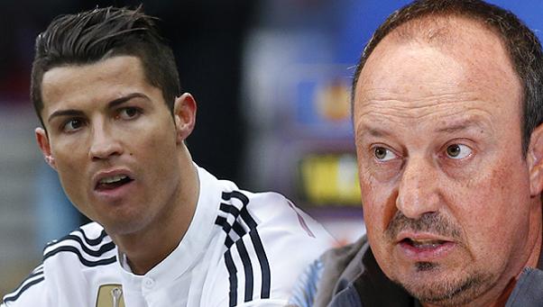 Cristiano Ronaldo Rafa Benitez Real Madrid