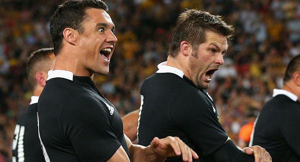 Carter McCaw Haka New Zealand RWC