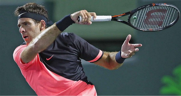 Del Potro Raonic Miami prediction