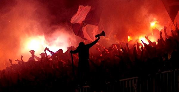 Dinamo Zagreb fans Champions League