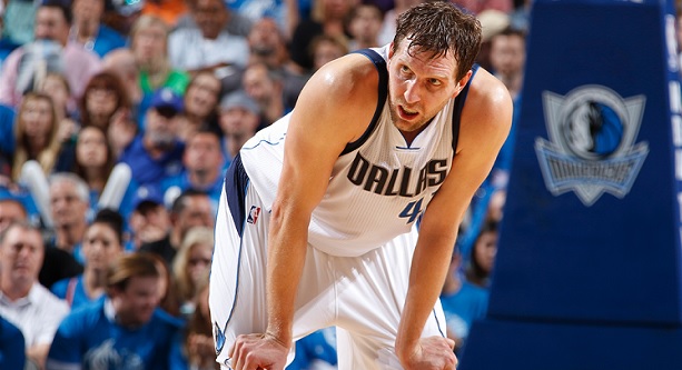 Dirk Nowitzki Dallas Mavericks last season