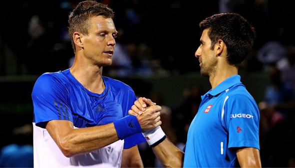 Novak Djokovic Tomas Berdych Toronto bets