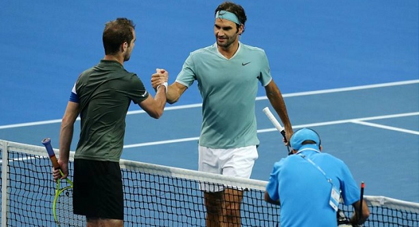 Gasquet Federer Shanghai prediction
