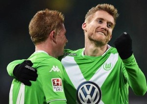 Inter Wolfsburg de Bruyne Schurrle