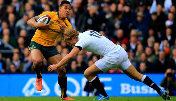 Israel Folau England Australia Rugby World Cup