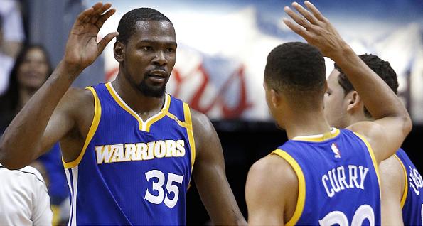 Durant Curry Portland Trailblazers Golden State Warriors