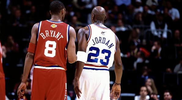 Kobe Bryant Michael Jordan All Star game