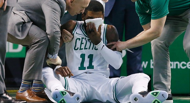 Boston Celtics Toronto Raptors Kyrie Irving injury