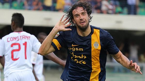 Luca Toni Verona score Serie A