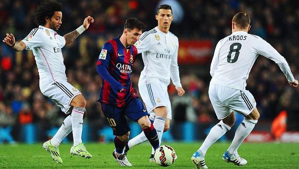 Messi Barcelona Real Madrid goal