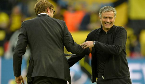 Jose Mourinho Jurgen Klopp Premier League