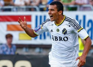Nabil Bahoui AIK goal