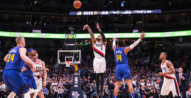 Nuggets Blazers Game 1 handicapping