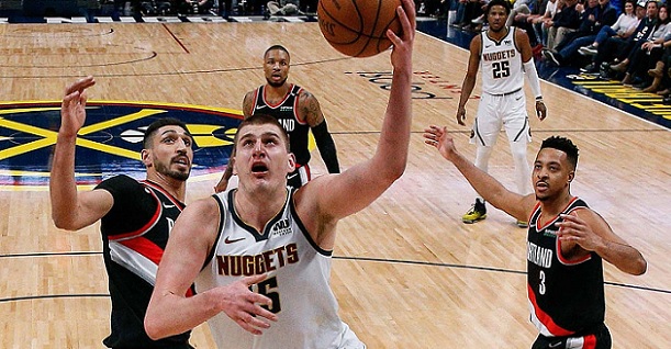 Nuggets Blazers Game 2 handicapping