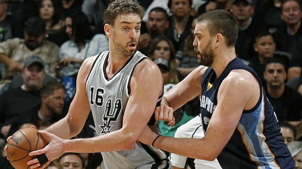 Pau Gasol Marc Gasol San Antonio Memphis