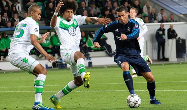 Real Madrid Wolfsburg Cristiano Ronaldo goal