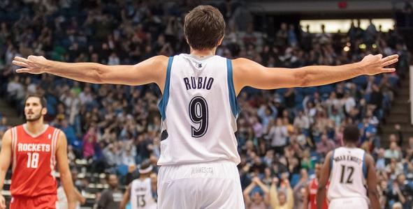 Ricky Rubio Minnesota Timberwolves