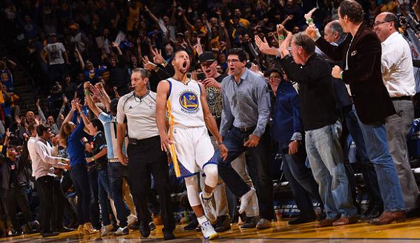 Curry Pelicans 13 threes record celebration dance