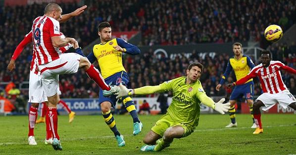 Stoke Arsenal Head 2 Head Britannia Stadium