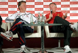 Louis Van Gaal Sir Alex Ferguson