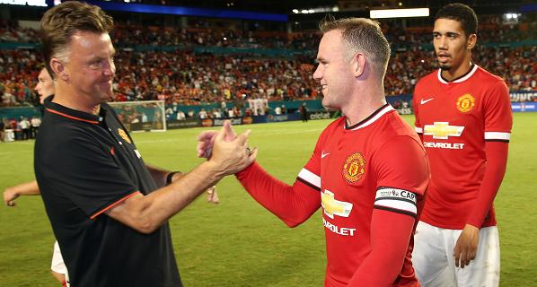 Van Gaal Rooney Manchester United