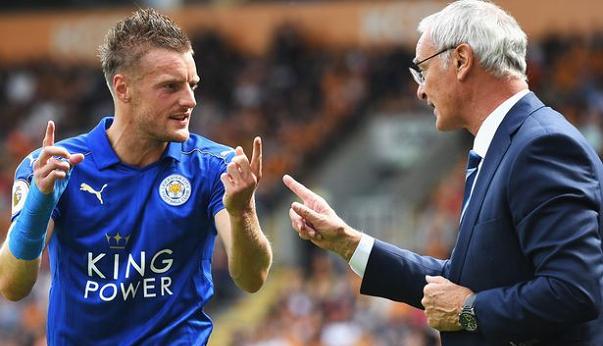 Jamie Vardy Claudio Ranieri