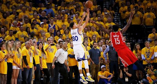 Warriors Rockets Game 3 Steph Curry