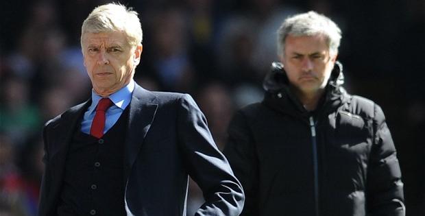 Wenger Mourinho Chelsea Arsenal Premier League