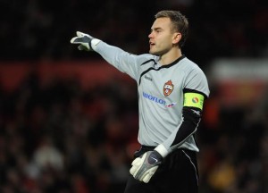 igor akinfeev cska moscow champions league