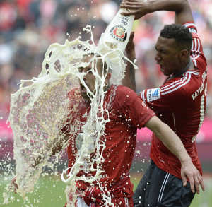 Bayern celebrates title