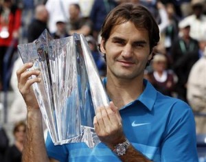 Federer Indian Wells 2014 champion outright